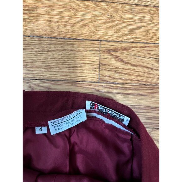 Vintage Talbots Size 4 Wool Tweed A-line High Waist Midi Skirt *Lot of 3* Modest - Picture 6 of 14